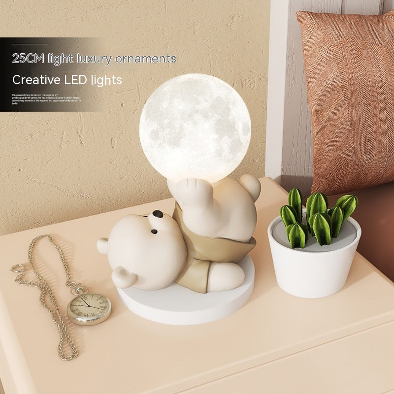 Cute Bear Decoration Home Decoration Bedroom Bedside Night Light - Bellarte Enchanté Cute Bear Decoration Home Decoration Bedroom Bedside Night Light
